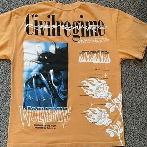 Civil regime Wolverine t shirt